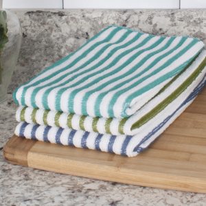 Ritz Kitchen Towels Solid Teal, Linens