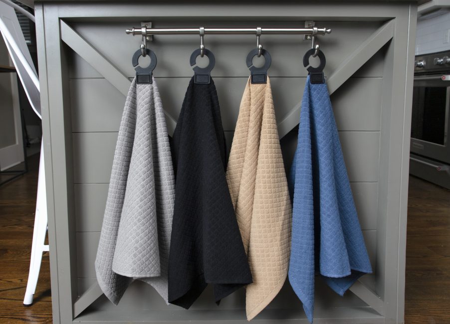 RITZ KitchenWears 100% Cotton Terry Hanging Kitchen Tie Towel - John  Ritzenthaler Company